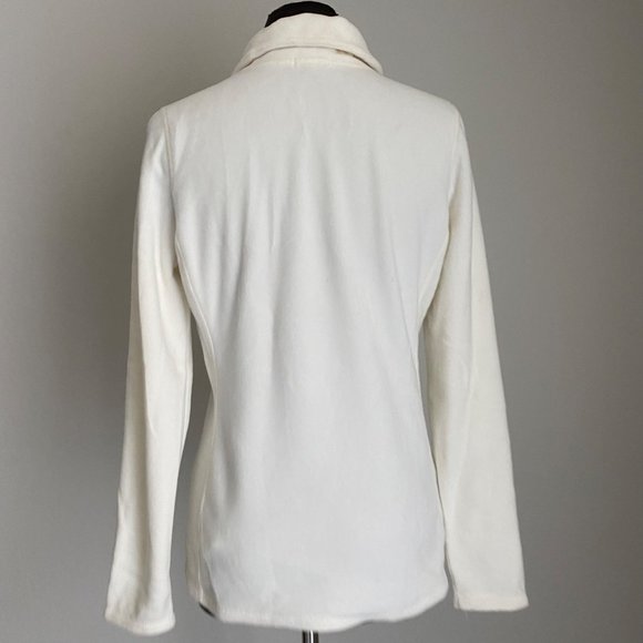 Old Navy sz S Long sleeve zip down front Pocket in front fleece jacket - Picture 5 of 9